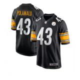 Troy Polamalu, Pittsburgh Steelers Nike Jersey - Black